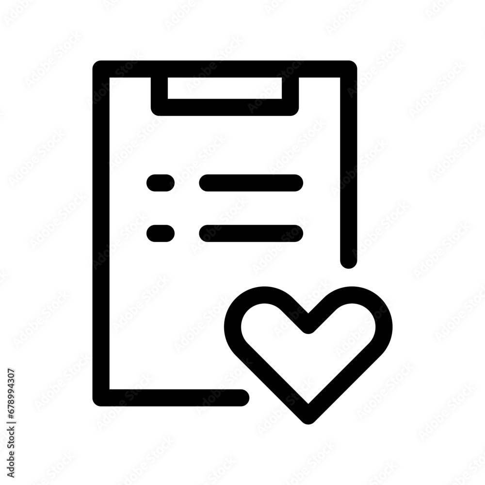 Medical Record Icon Vector Symbol Design Illustration Medical Record Icon Vector Symbol Design Illustration