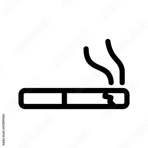 Cigarette Icon Vector Symbol Design Illustration