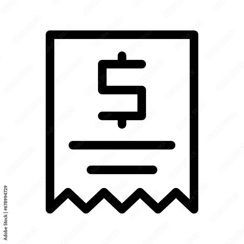 Invoice Icon Vector Symbol Design Illustration Invoice Icon Vector Symbol Design Illustration
