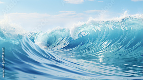 water wave HD 8K wallpaper Stock Photographic Image