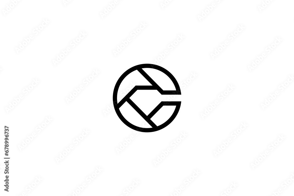 Letter C Diamond Logo Design