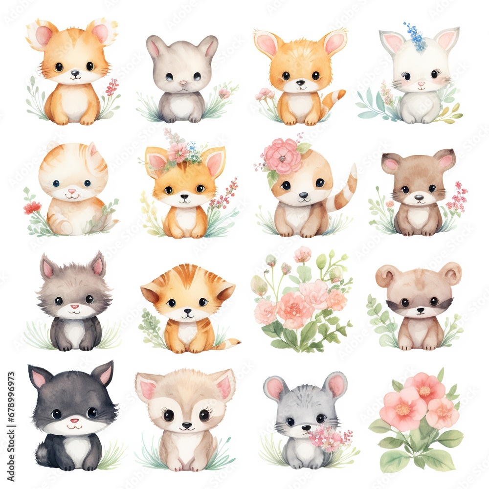 set of animals set of animals