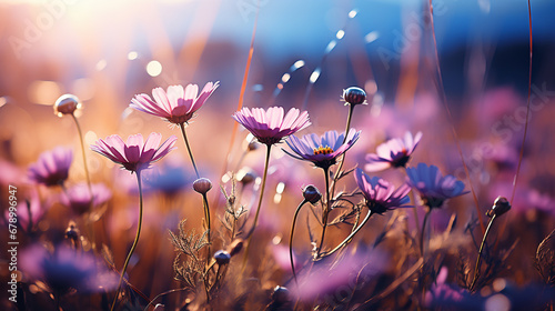 flowers HD 8K wallpaper Stock Photographic Image