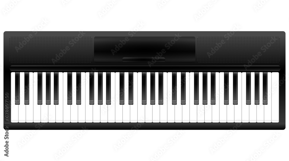 descargar vectores de Piano electrónico o teclado eléctrico
