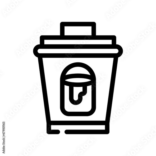 recycling line icon