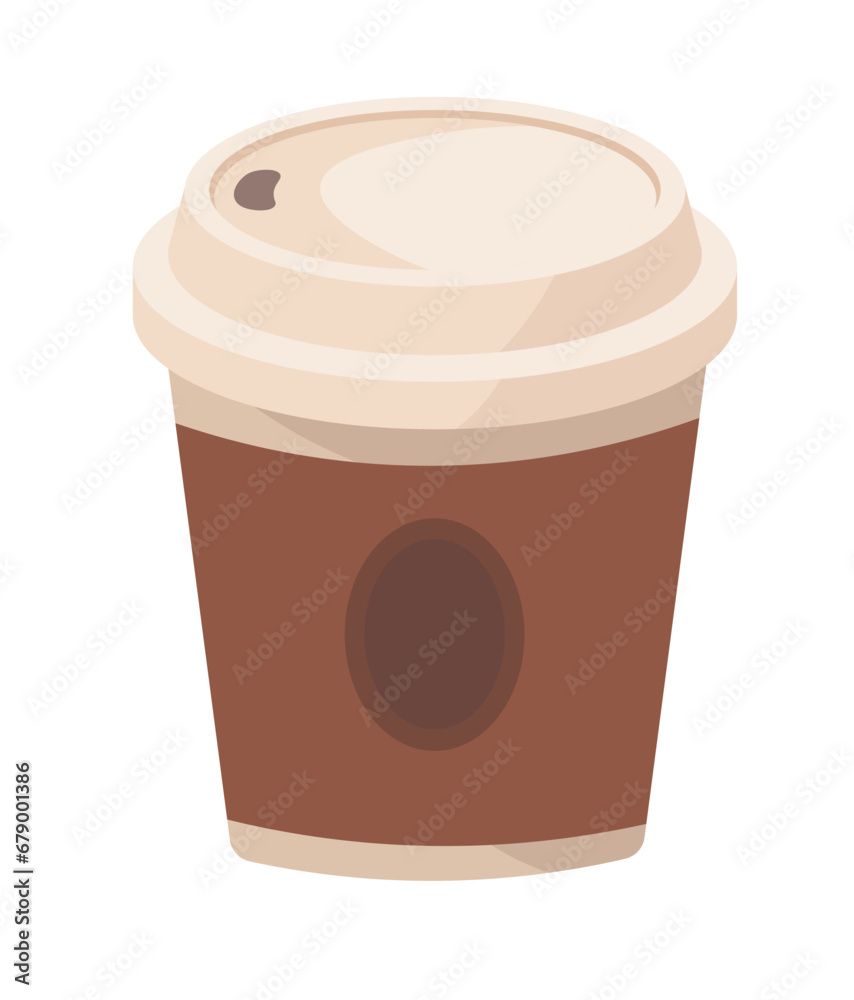 Takeaway coffee cup with lid, coffee shop design Takeaway coffee cup with lid, coffee shop design