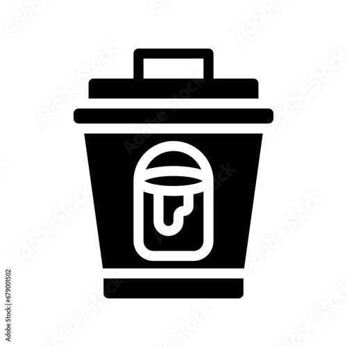 recycling glyph icon
