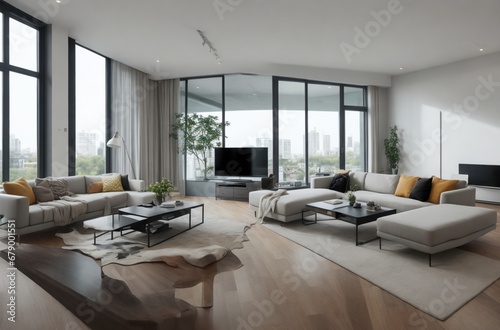 modern living room © ahmad