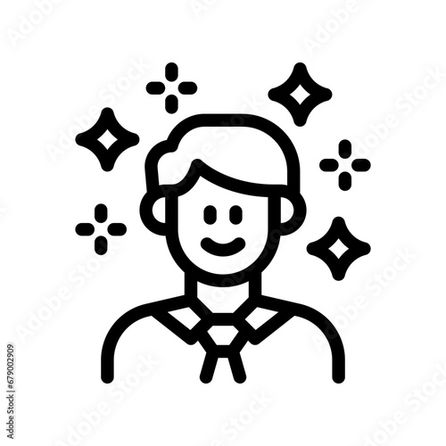 confidence line icon