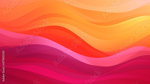 Vibrant Sunset Dreams Fluid Color Waves in Abstract Patterns