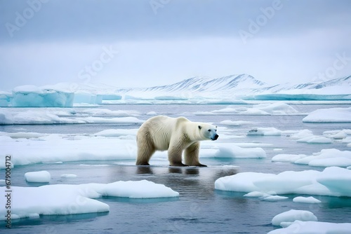 polar bear in the region