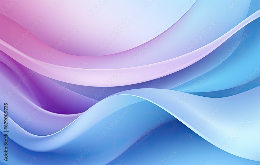 Smooth and Shiny Abstract Background with Cool Blue and Purple Flowing Fabric Style in Light Sky-Blue and Pink. Smooth and Shiny Abstract Background with Cool Blue and Purple Flowing Fabric Style in Light Sky-Blue and Pink.