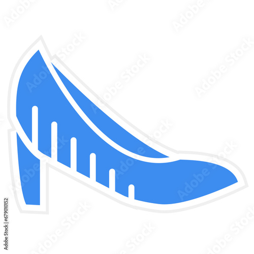 Vector Design High Heels Icon Style