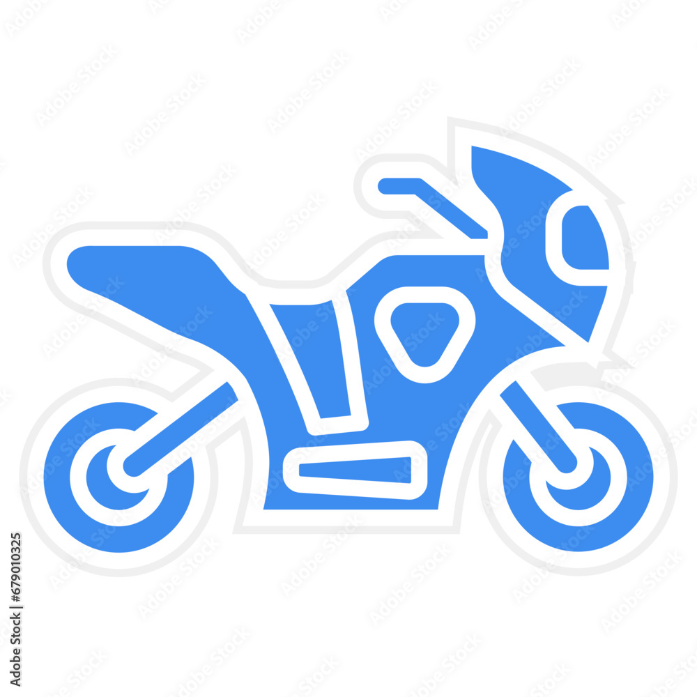 Vector Design Motorbike Icon Style Vector Design Motorbike Icon Style