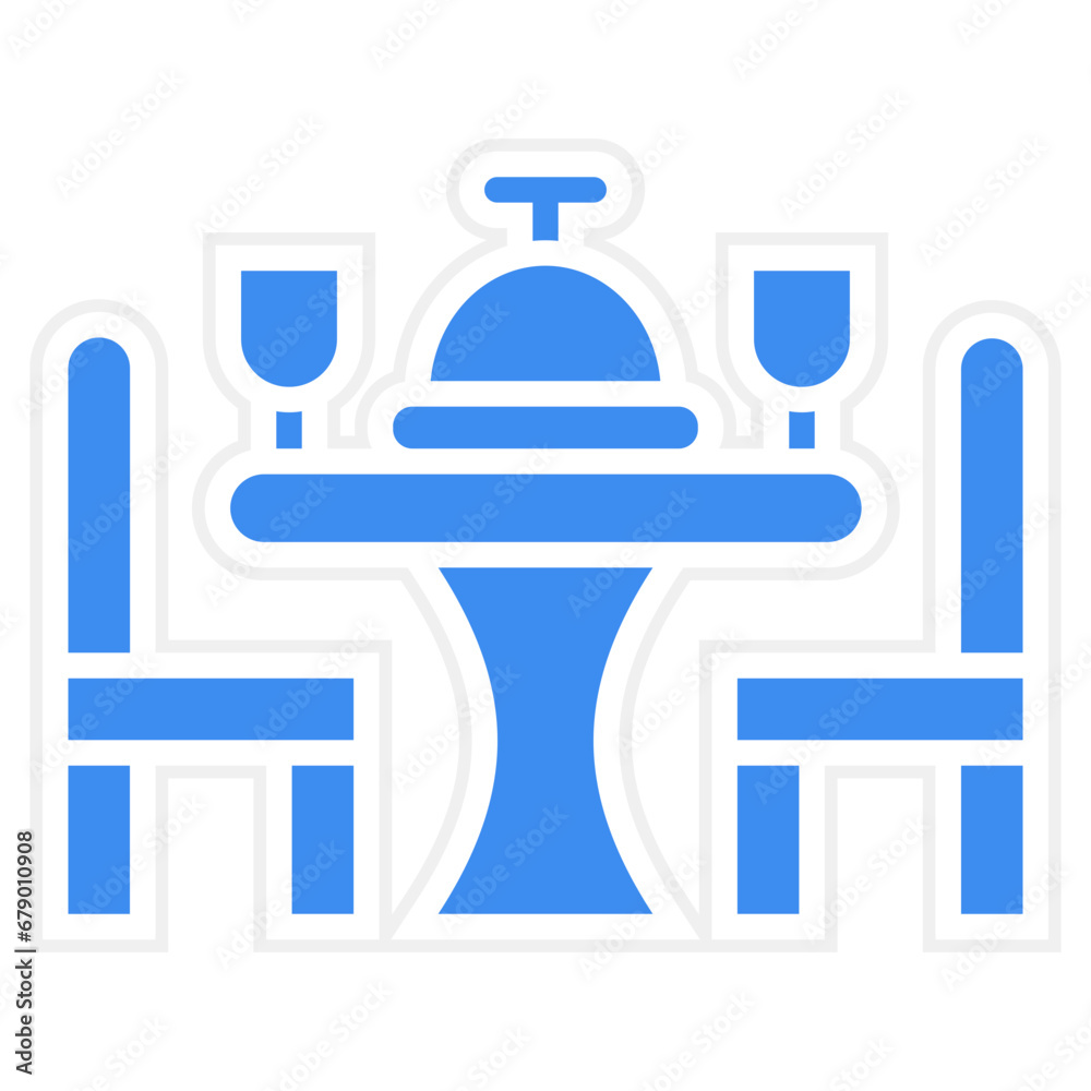 Vector Design Food Table Icon Style Vector Design Food Table Icon Style