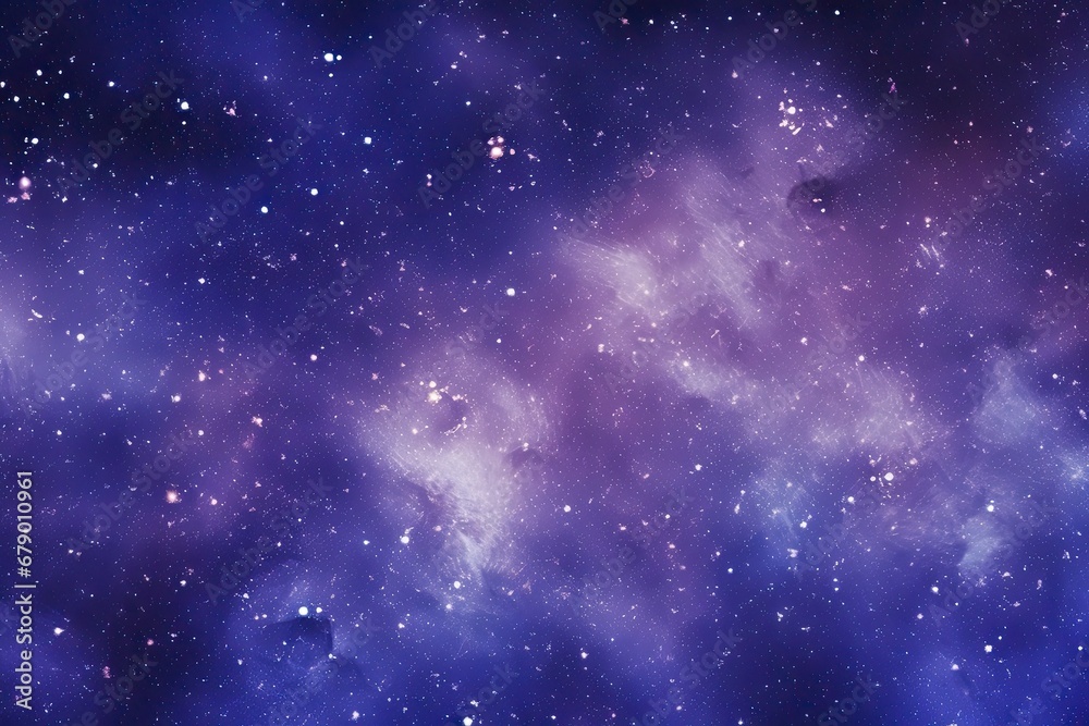 Starry Milky Way Nebula Background.