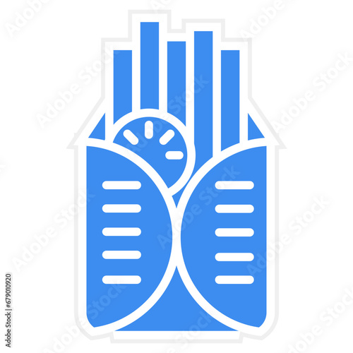Vector Design Gyro Icon Style