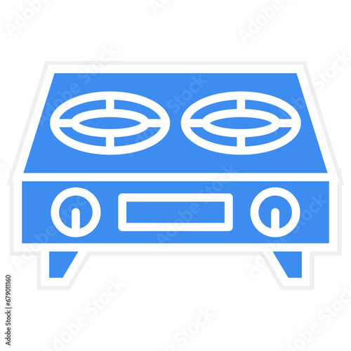 Vector Design Gas Stove Icon Style