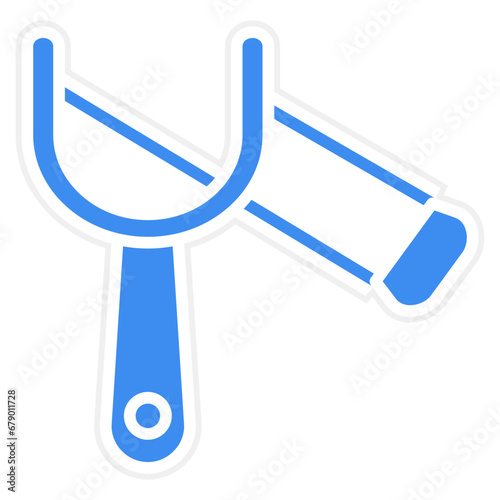 Vector Design Slingshot Icon Style