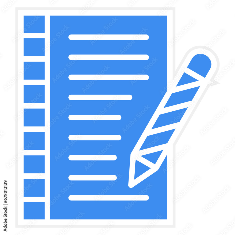 Vector Design Screenwriting Icon Style Vector Design Screenwriting Icon Style