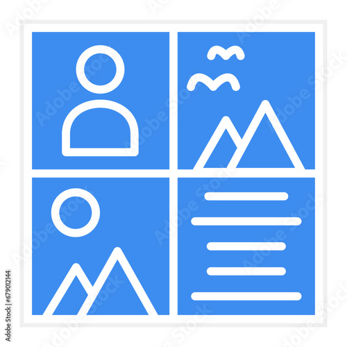 Vector Design Storyboard Icon Style