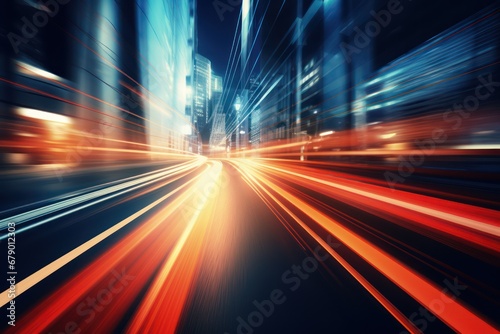 motion blur speed lights