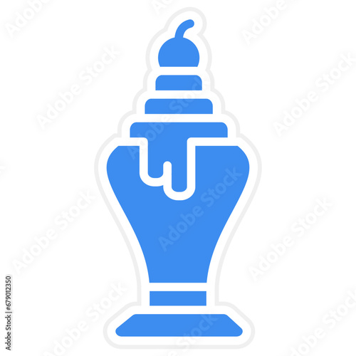 Vector Design Cream Soda Icon Style