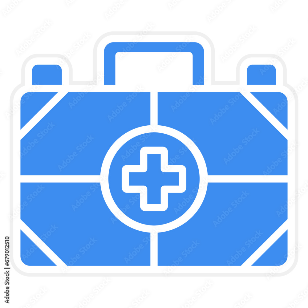 Obraz premium Vector Design First Aid Kit Icon Style