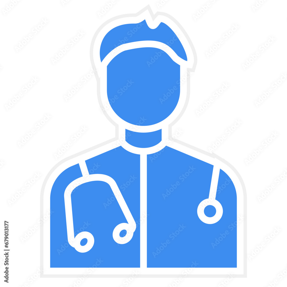 Obraz premium Vector Design Doctor Icon Style