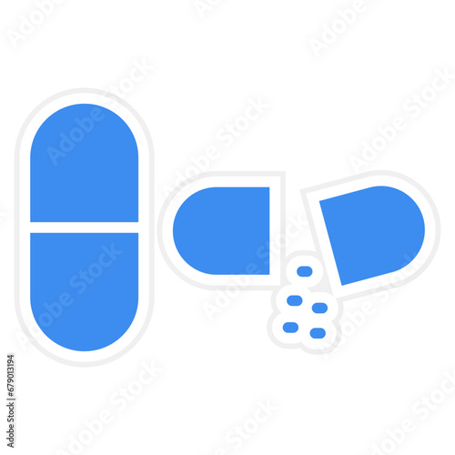 Vector Design Capsule Icon Style