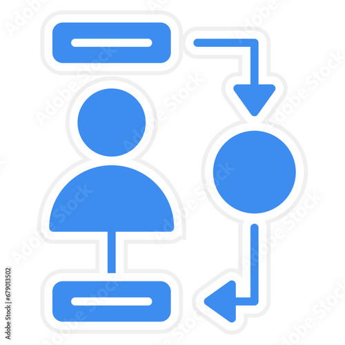 Vector Design Dependencies Icon Style
