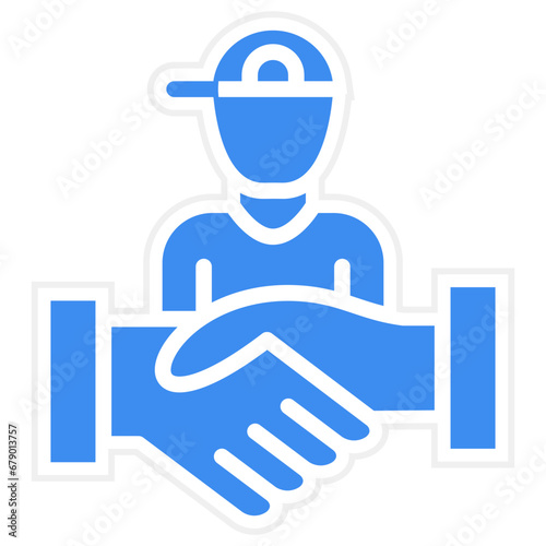 Vector Design Adoption Icon Style