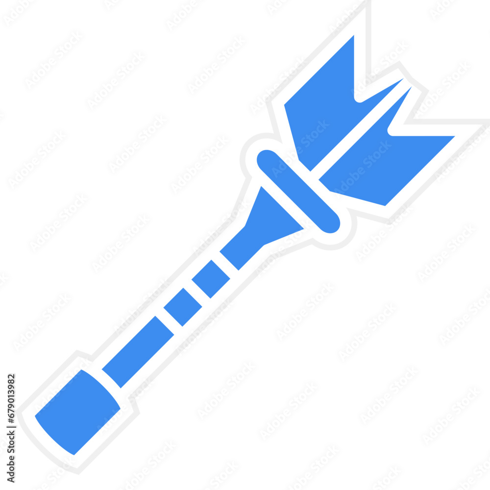 Vector Design Lance Icon Style Vector Design Lance Icon Style