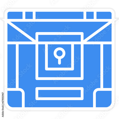 Vector Design Treasure Icon Style