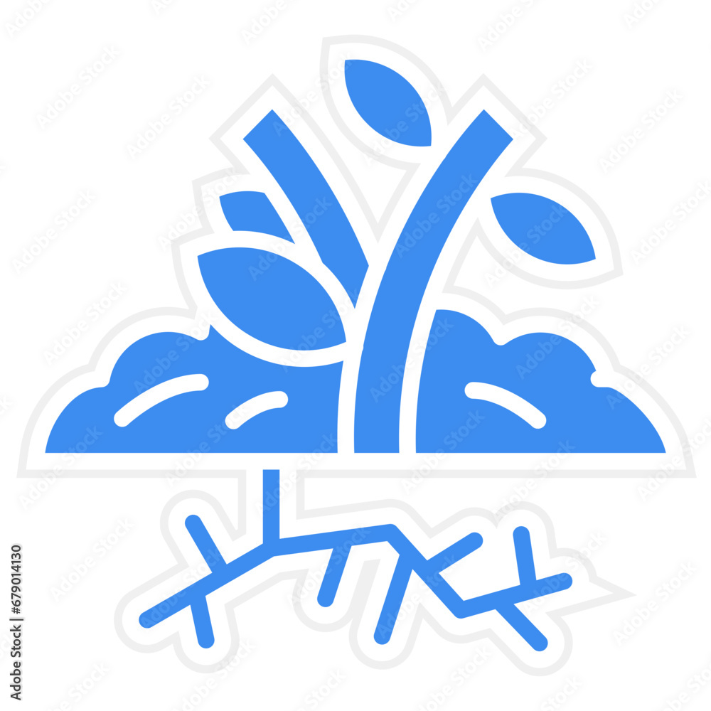 Fototapeta premium Vector Design Seedling Icon Style