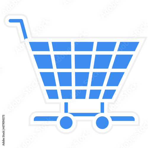 Vector Design Shopping Cart Icon Style