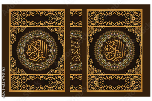 Quran cover design, islamic idea