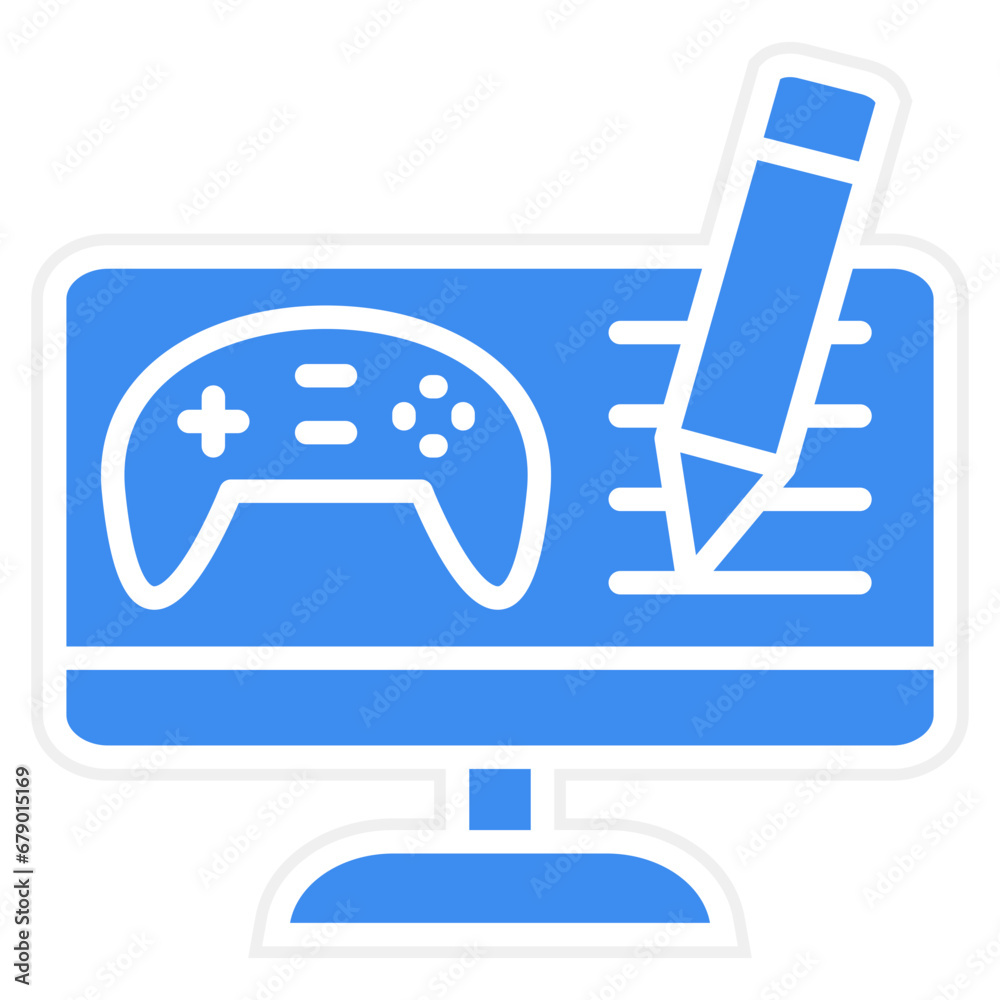 Vector Design Game Script Icon Style Vector Design Game Script Icon Style