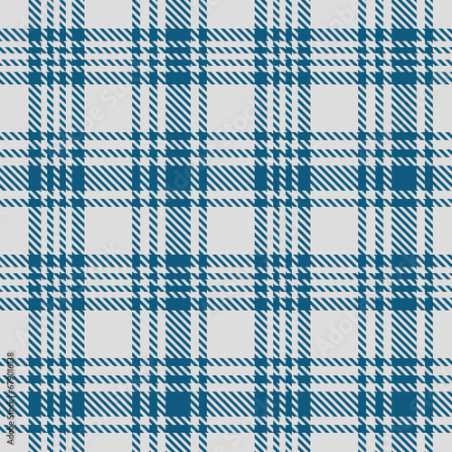 Tartan Grey Blue Plaid Pattern Seamless. Checkered fabric texture for flannel shirt, skirt, blanket
