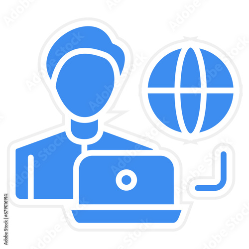 Vector Design Freelance Icon Style