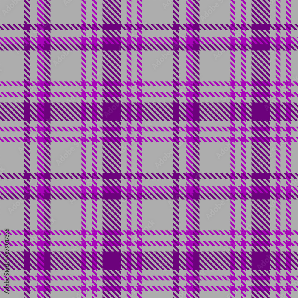Grey Purple Tartan Plaid Pattern Seamless. Check fabric texture for flannel shirt, skirt, blanket
Grey Purple Tartan Plaid Pattern Seamless. Check fabric texture for flannel shirt, skirt, blanket