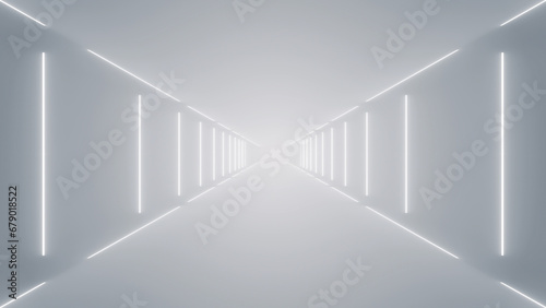 Fototapeta Naklejka Na Ścianę i Meble -  VJ abstract light event particles concert dance game edm music stage party openers titles led neon tunnel background