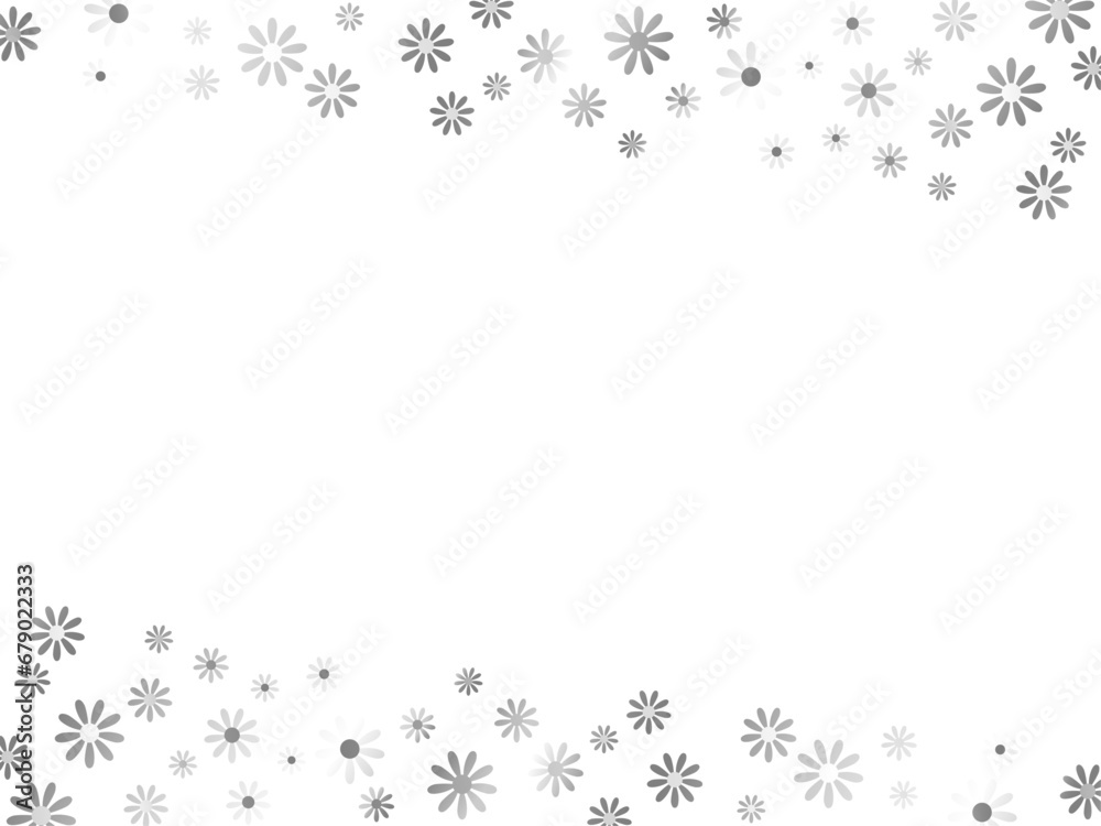 Fototapeta premium F花、白1