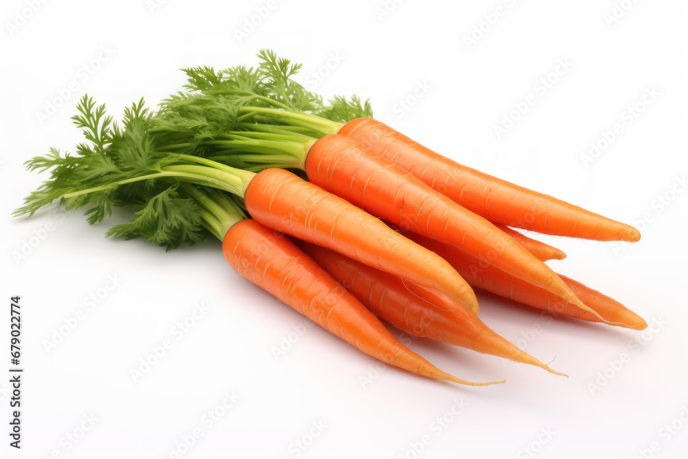 Fresh Carrot isolated on white background Fresh Carrot isolated on white background