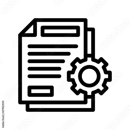 configuration line icon