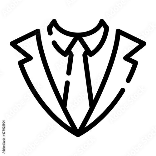 tuxedo Line Icon
