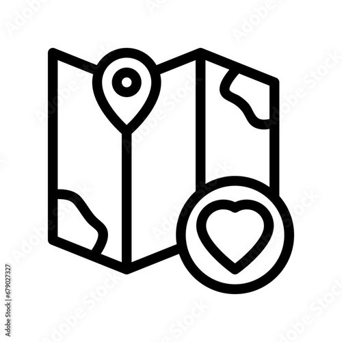 favourite line icon