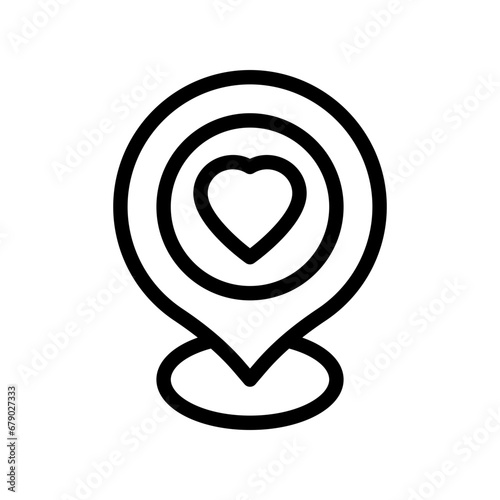 favourite line icon