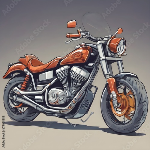 Motorcycle Icon Background Very Cool