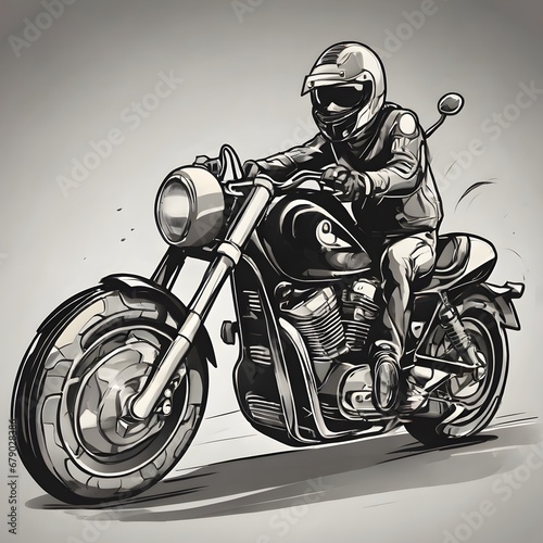 Motorcycle Icon Background Very Cool